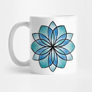 Cool Spectrum Mandala Mug